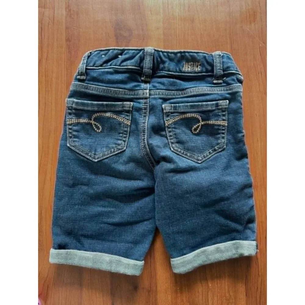 Justice Denim Shorts - 8 Slim